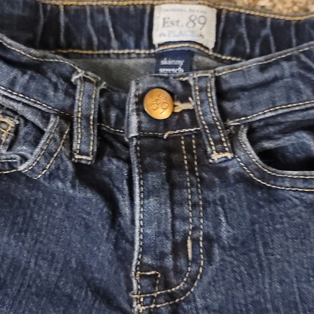 Est. 89 Girl's  Dark Wash Jeans Size 6x/7 - Picture 4 of 7